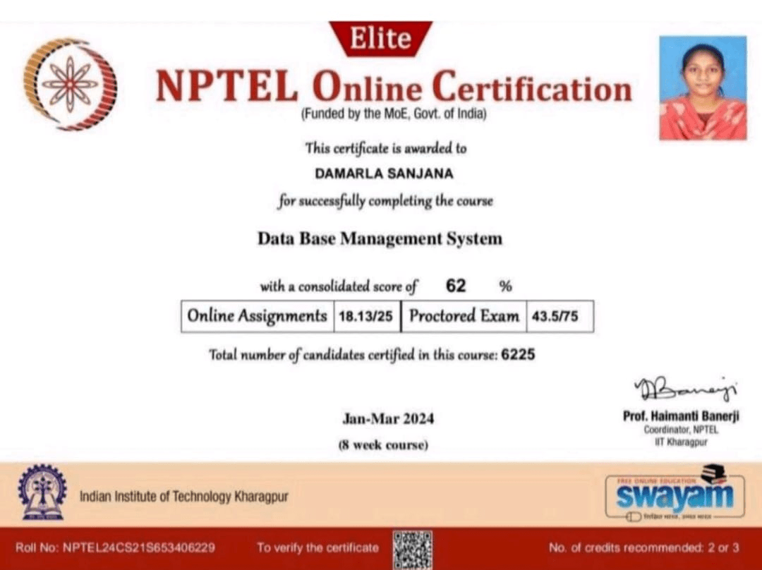 Certificate 1